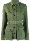 HOUSE OF HOLLAND HOUSE OF HOLLAND MILITARY JACKET - GREEN