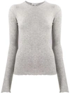 VINCE RIBBED KNIT SWEATER