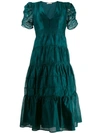 ULLA JOHNSON ODILE ORGANZA DRESS