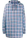 GUCCI CHECKED HOODED JACKET