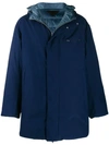 PRADA reversible hooded coat