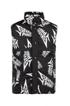 GIVENCHY GIVENCHY ALL OVER LOGO PADDED GILET