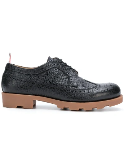 Thom Browne 'panama' Budapester - Schwarz In Black