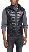 Canada Goose Hybridge Feather-down Padded Gilet In Blue
