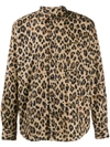 MSGM LEOPARD PRINT SHIRT