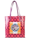 PS BY PAUL SMITH LIVE FASTER SHOPPING BAG,11011645