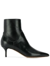 FRANCESCO RUSSO HEELED ANKLE BOOTS
