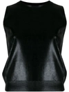PINKO SLEEVELESS FITTED TOP
