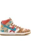 NIKE SB ZOOM DUNK HIGH PREMIUM "WHAT THE DUNK '17" SNEAKERS