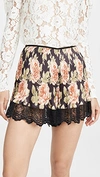 PACO RABANNE FLORAL SHORTS