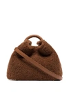 ELLEME BAZOI SHEARLING WOOL TOTE