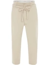 JW ANDERSON DRAWSTRING DOUBLE FRONT TROUSERS