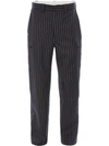 JW ANDERSON PINSTRIPE STRAIGHT TROUSERS