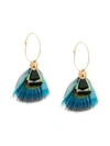 GAS BIJOUX GAS BIJOUX BERMUDE EARRINGS - BLUE