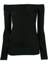 STELLA MCCARTNEY OFF THE SHOULDER FITTED TOP