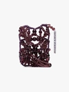 Susan Fang Bubble Passport Cross-body Bag In Red