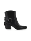 MICHAEL KORS BARNES BLACK TEXAN BOOTIE,11012060