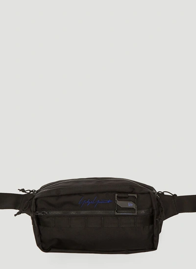 Yohji Yamamoto Square Belt Bag In Black