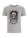 ALEXANDER MCQUEEN SKULL LOGO T-SHIRT,11012098