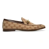 GUCCI Beige New Jordaan Loafers