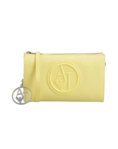 Armani Jeans Handbag In Light Yellow