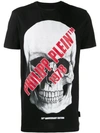 PHILIPP PLEIN SKULL PRINT T-SHIRT