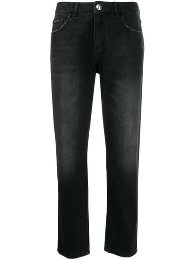 Philipp Plein Original Boyfriend Jeans In Black