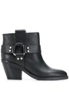 SEE BY CHLOÉ WESTERN ANKLE BOOTS