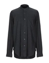 High By Claire Campbell Solid Color Shirt In Grey