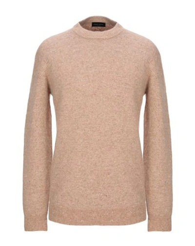 Roberto Collina Sweater In Camel