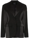 MUGLER EXAGGERATED SILHOUETTE BLAZER