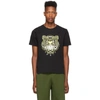 KENZO KENZO BLACK LIMITED EDITION HIGH SUMMER TIGER T-SHIRT