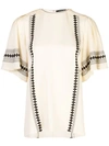 DEREK LAM EMBROIDERED BLOUSE