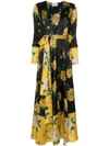 WE ARE LEONE FLORAL PRINT MAXI CARDIGAN