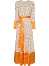 WE ARE LEONE DITSY FLORAL PRINT MAXI CARDIGAN