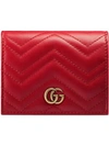 GUCCI GUCCI GCCI MARMONT LTHR CH - 6433 RED