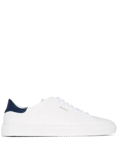 Axel Arigato Clean 90 Leather Sneakers In White