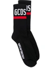 Gcds Logo Socks - Black