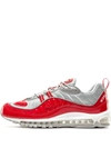 Nike X Supreme Air Max 98 "red" Sneakers In Red
