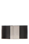 SAINT LAURENT SAINT LAURENT LOGO CUFF BRACELET