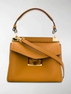 Givenchy Tan Small Mystic Top Handle Bag In 295 Desert