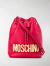 MOSCHINO LOGO BUCKET BAG,A8417800314235791