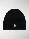 MONCLER RIBBED BEANIE,00259000476112329481