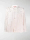 Diesel Red Tag Press-stud Fastening Shirt Jacket In Neutrals