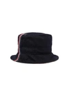 THOM BROWNE 'Fun Mix' stripe wool blend twill bucket hat