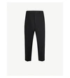 RICK OWENS SLIM-FIT TAPERED WOOL-BLEND TROUSERS