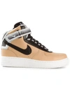 NIKE X RICCARDO TISCI AIR FORCE 1 MID SP "TAN" SNEAKERS