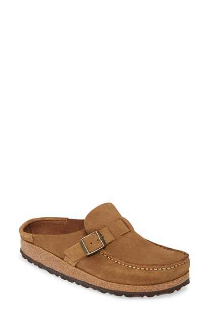 Birkenstock Buckley Clog In Tea Suede | ModeSens