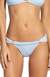 Vix Swimwear Bia Tube Bikini Bottoms In Blue