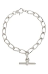 ALLSAINTS TOGGLE CHAIN BRACELET,248051SLV040